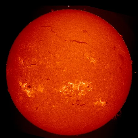 Image of Sun's chromosphere