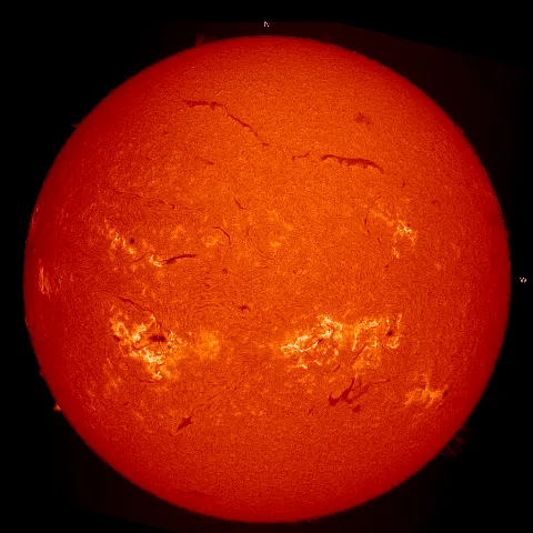 Image of Sun's chromosphere