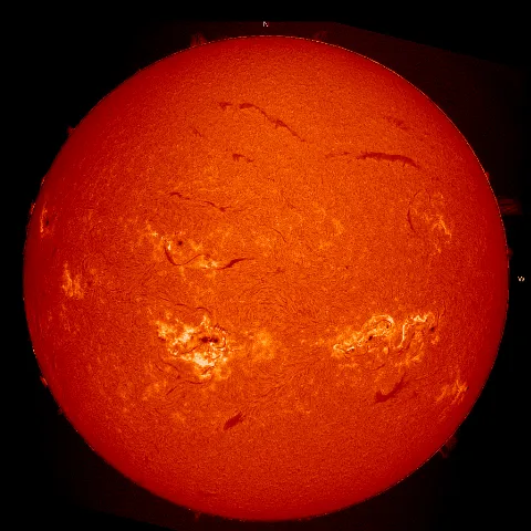 Image of Sun's chromosphere