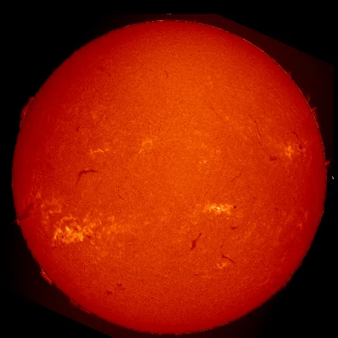 Image of Sun's chromosphere