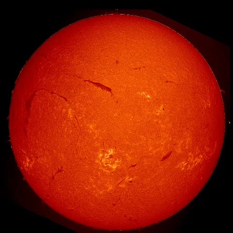 Image of Sun's chromosphere