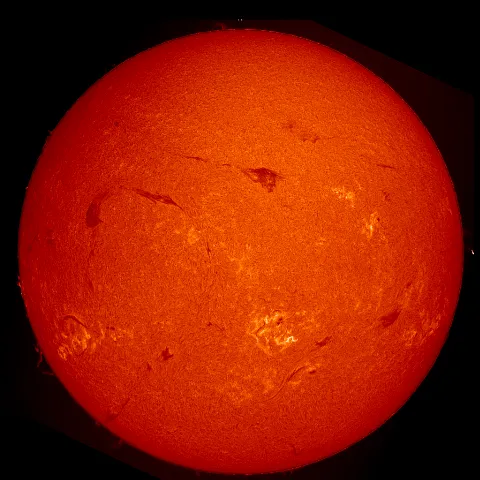 Image of Sun's chromosphere