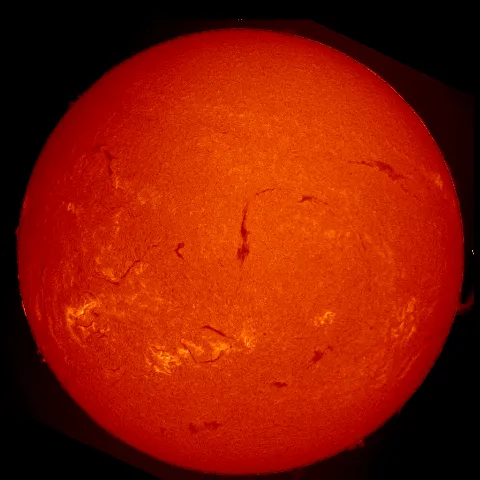 Image of Sun's chromosphere