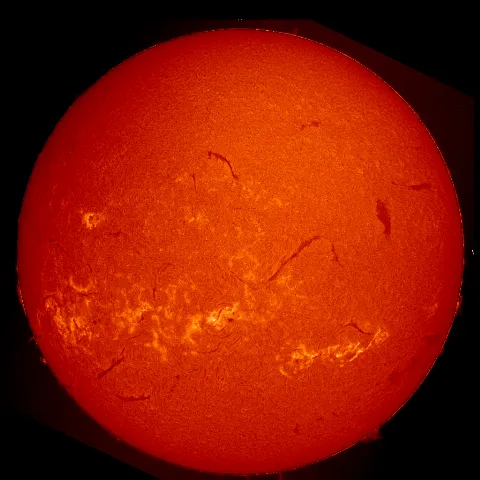 Image of Sun's chromosphere