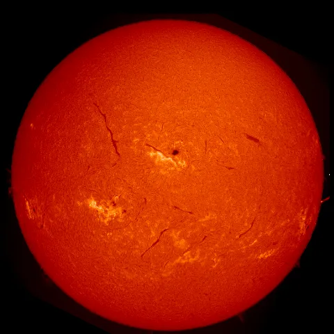 Image of Sun's chromosphere