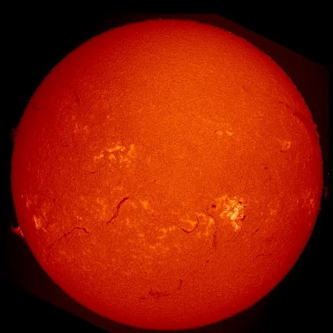 Image of Sun's chromosphere