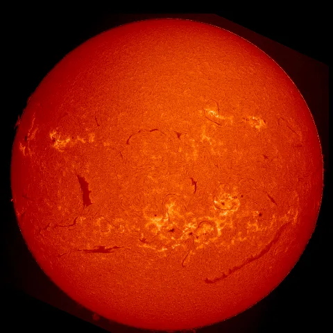 Image of Sun's chromosphere