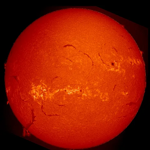 Image of Sun's chromosphere