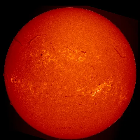 Image of Sun's chromosphere