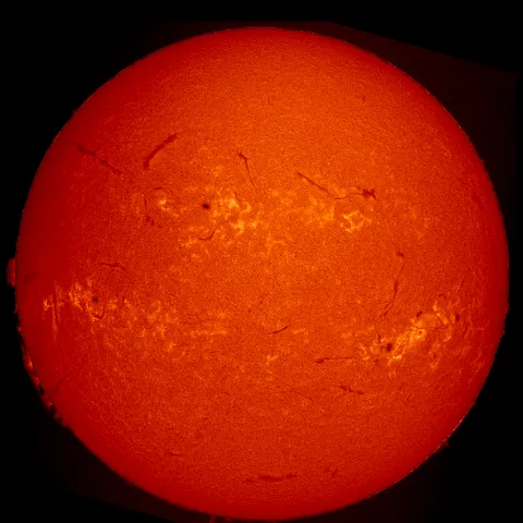 Image of Sun's chromosphere