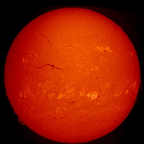 Image of Sun's chromosphere