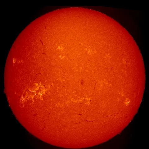 Image of Sun's chromosphere