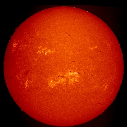 Image of Sun's chromosphere