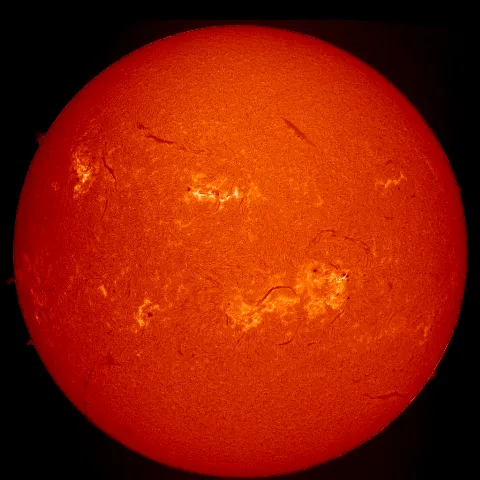 Image of Sun's chromosphere