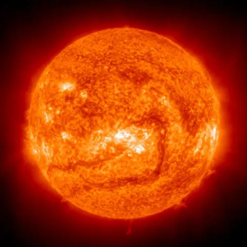 Image of Sun's transition region