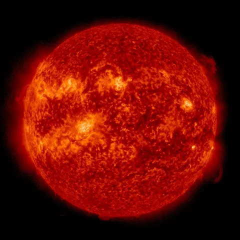 Image of Sun's transition region