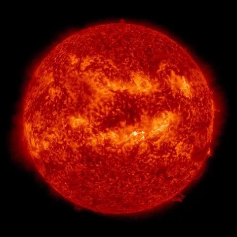 Image of Sun's transition region