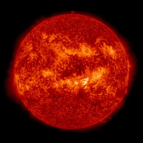 Image of Sun's transition region