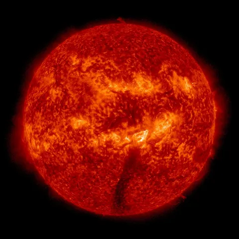 Image of Sun's transition region