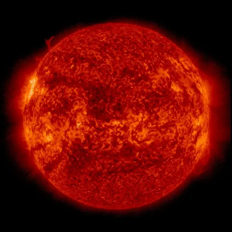 Image of Sun's transition region