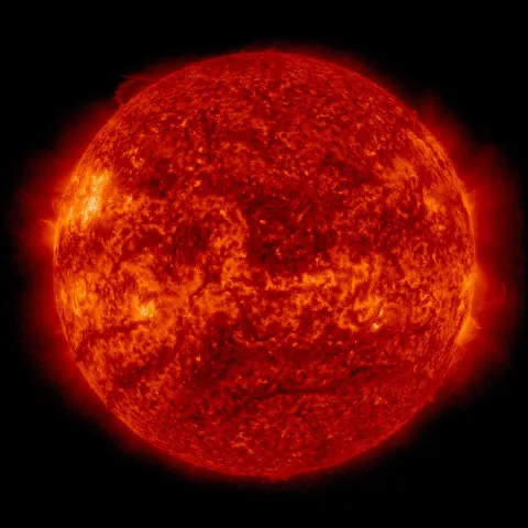 Image of Sun's transition region