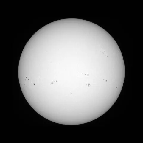 Image of Sun's photosphere