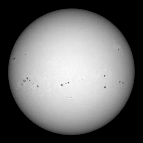 Image of Sun's photosphere