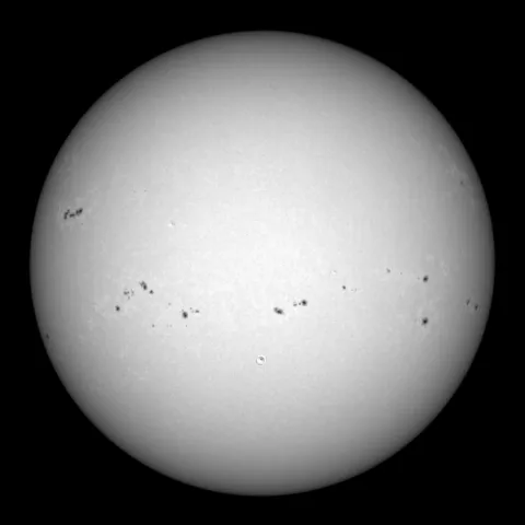 Image of Sun's photosphere