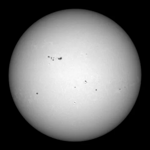 Image of Sun's photosphere