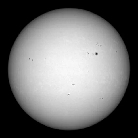 Image of Sun's photosphere