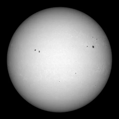 Image of Sun's photosphere