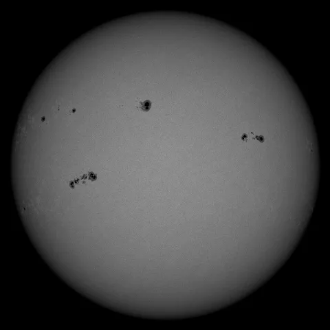 Image of Sun's photosphere