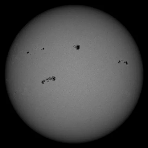 Image of Sun's photosphere