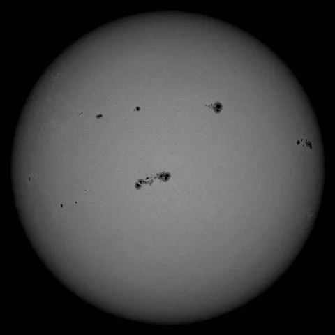 Image of Sun's photosphere