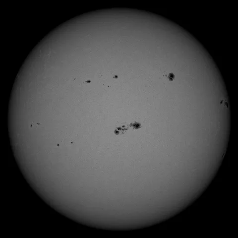 Image of Sun's photosphere