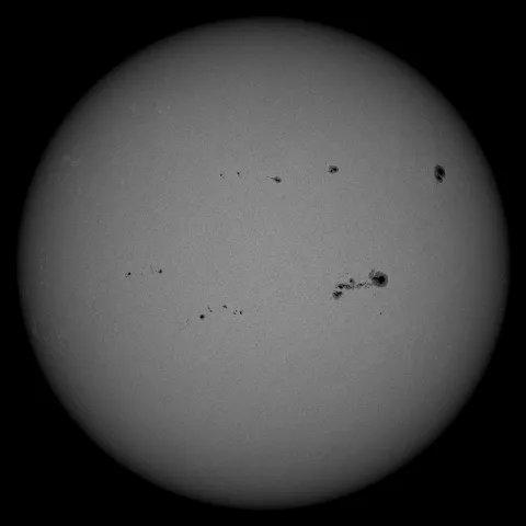 Image of Sun's photosphere