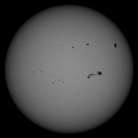 Image of Sun's photosphere