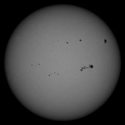 Image of Sun's photosphere