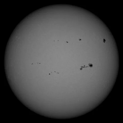 Image of Sun's photosphere