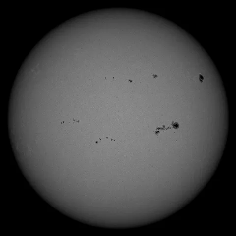 Image of Sun's photosphere