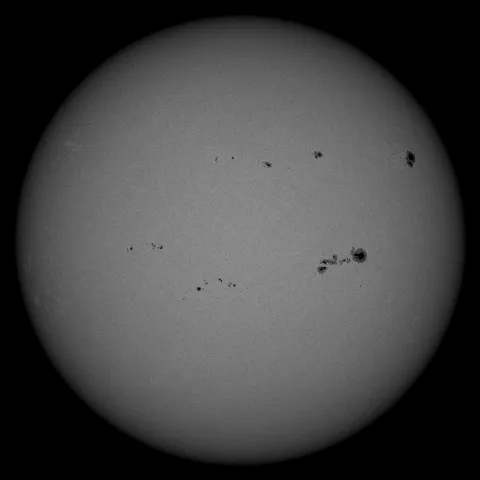 Image of Sun's photosphere