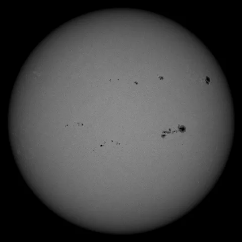 Image of Sun's photosphere