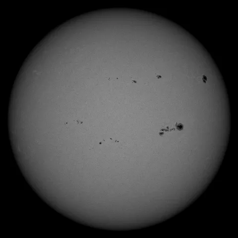 Image of Sun's photosphere