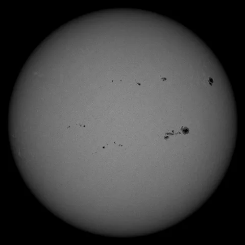 Image of Sun's photosphere