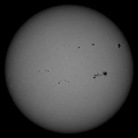 Image of Sun's photosphere