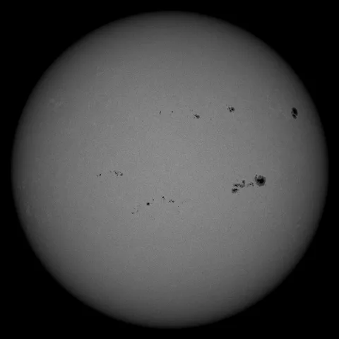 Image of Sun's photosphere