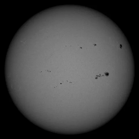 Image of Sun's photosphere