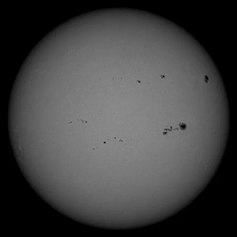 Image of Sun's photosphere