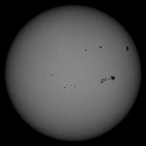 Image of Sun's photosphere