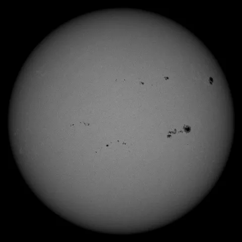 Image of Sun's photosphere